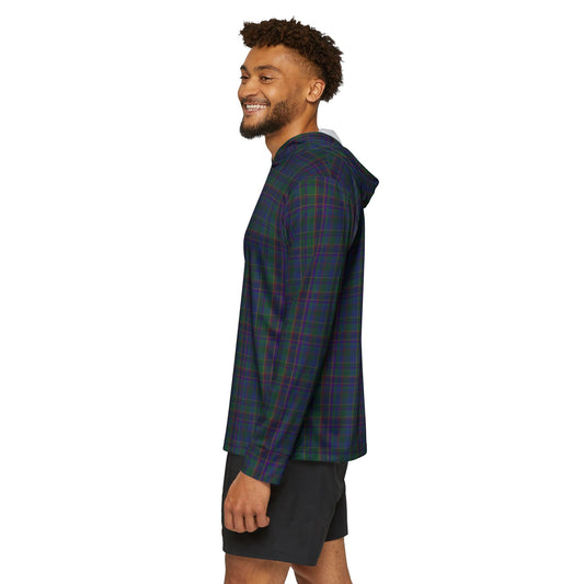 Fourth Fold Tartan — Men's Lightweight Warmup Hoodie