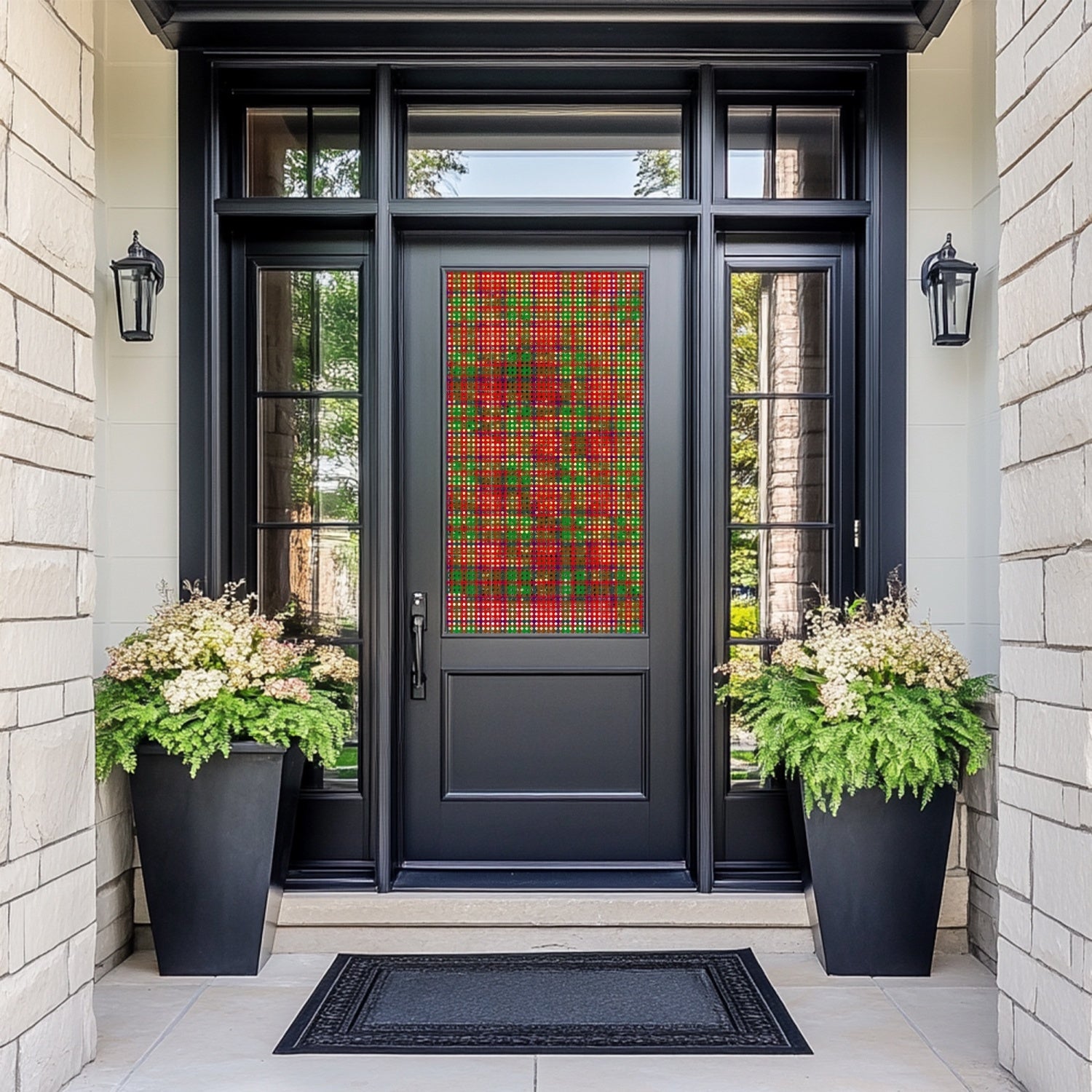 Clan Shaw Tartan Rear Window Decal