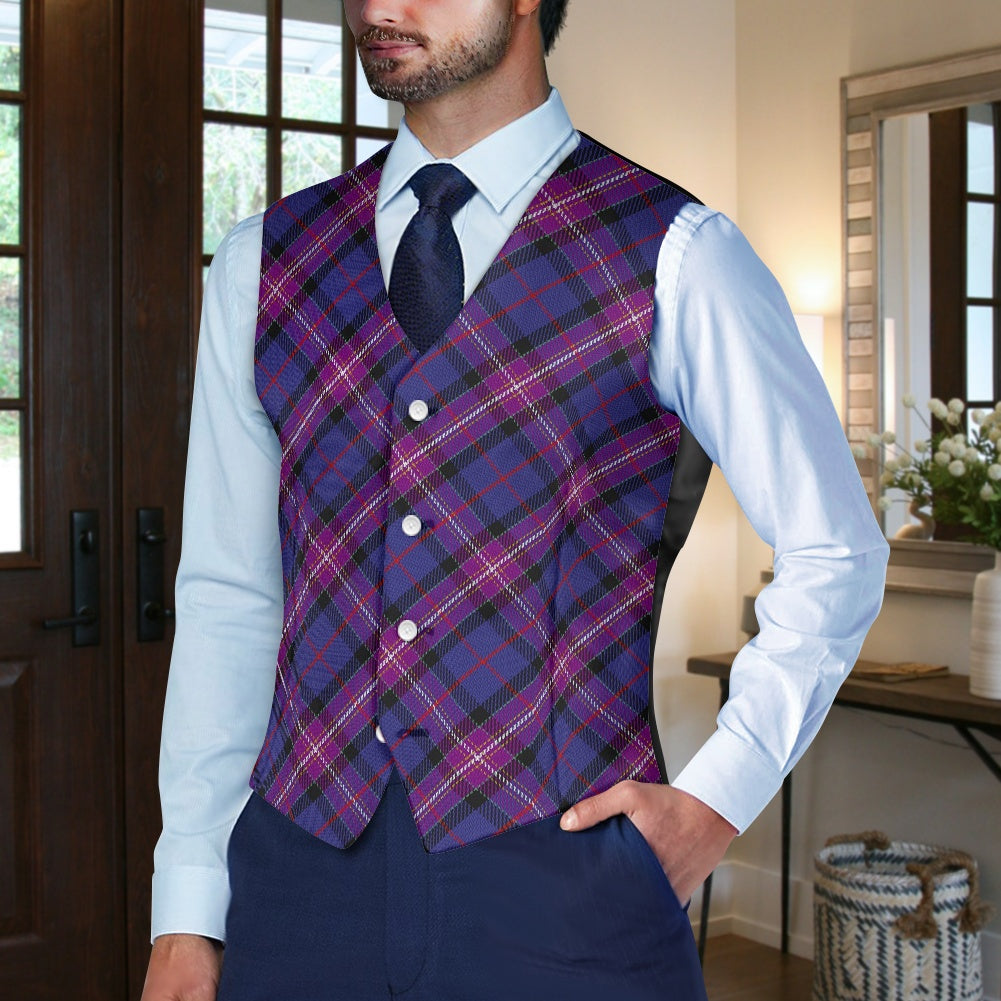 Freemasons Universal Tartan Suit vest jacket