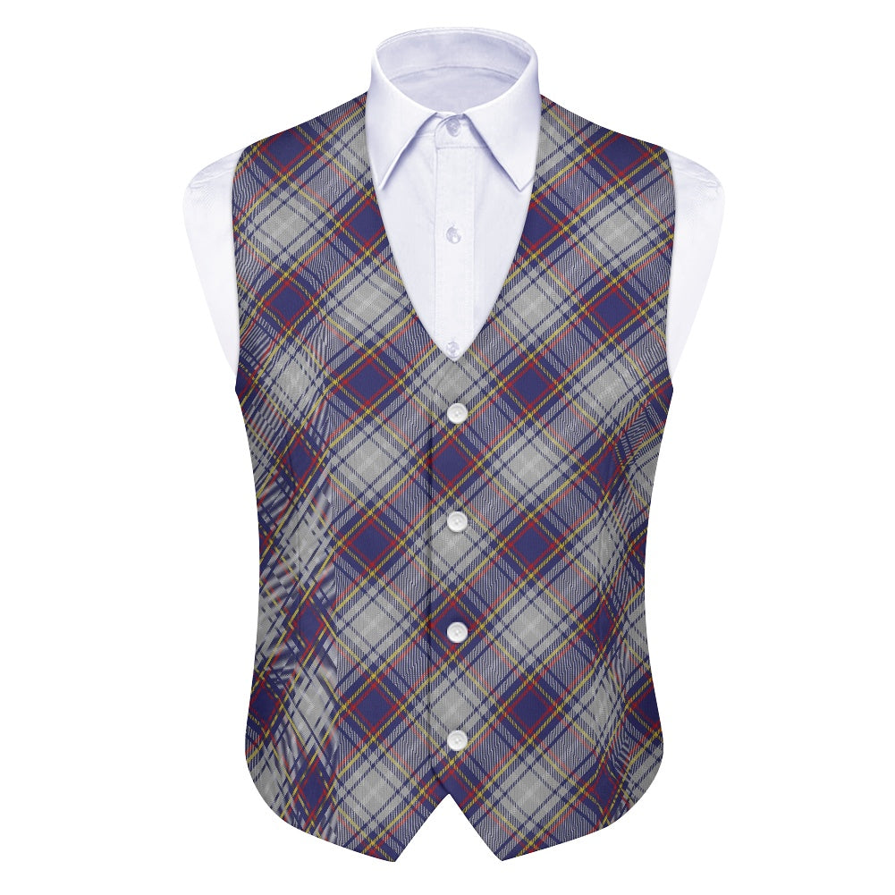US State - Nevada Tartan Suit vest jacket