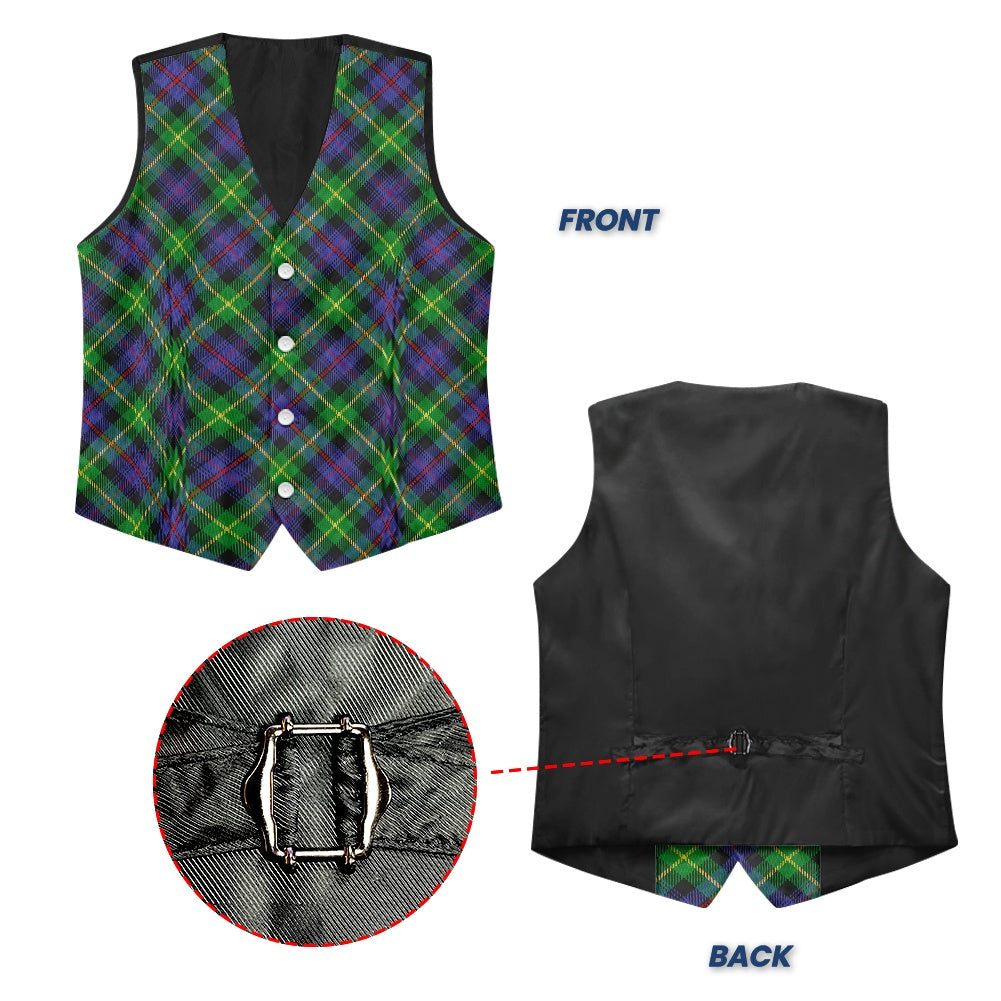 Clan Farquharson Tartan Suit vest jacket