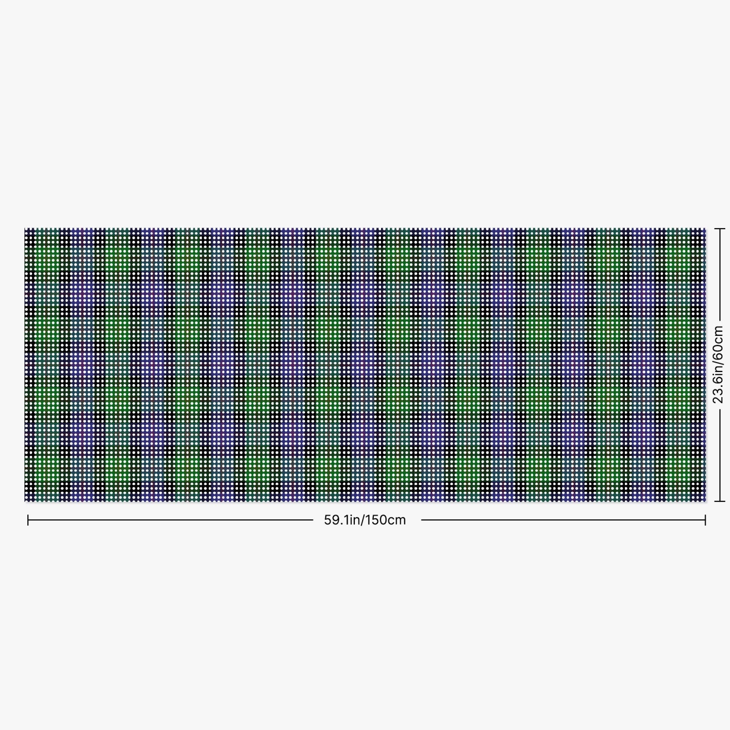 Clan Blair Tartan Rear Window Decal