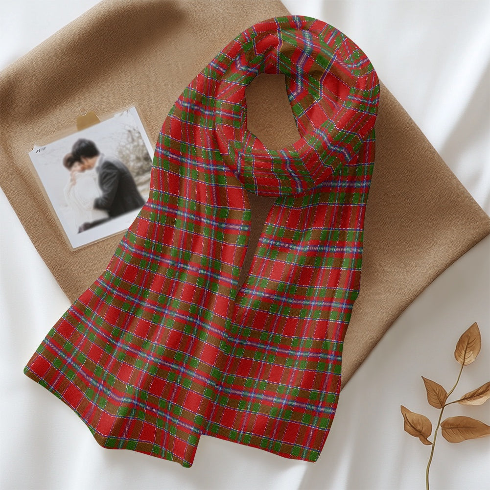 Perthshire District Tartan Fluffy scarf