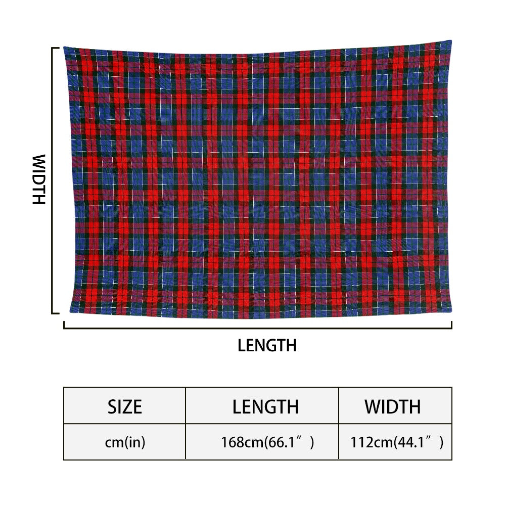 Clan Paterson Red Tartan Chiffon Scarf