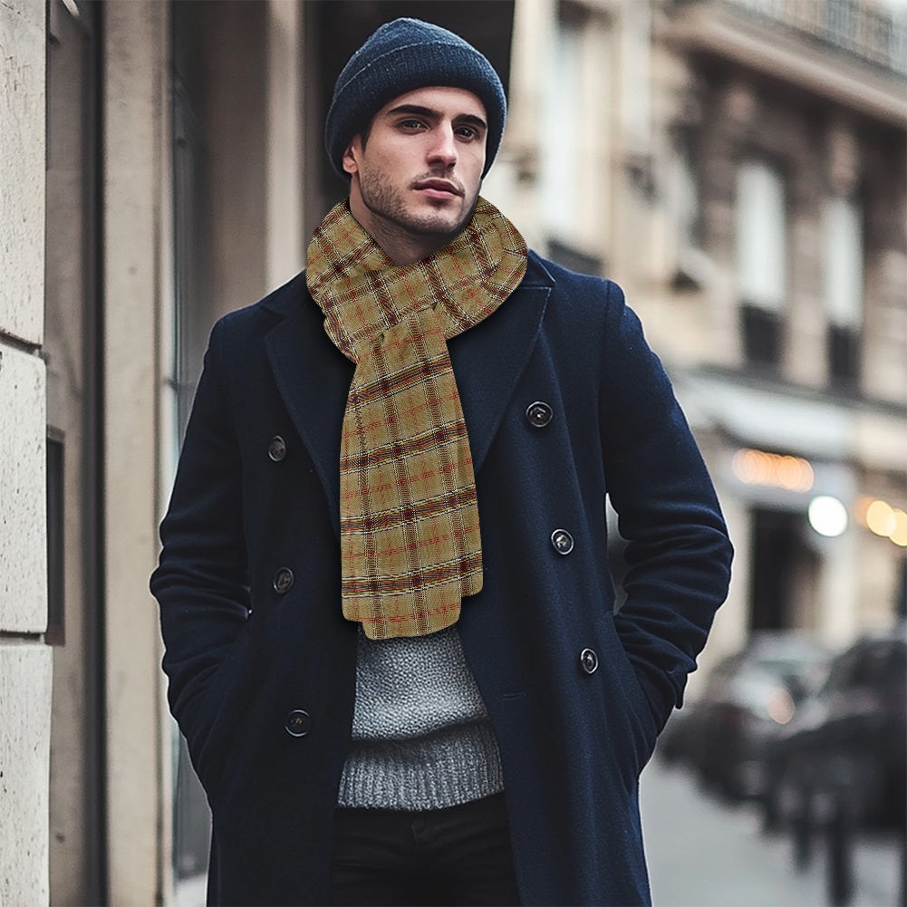 Irish - O'Keeffe Tartan Fluffy scarf