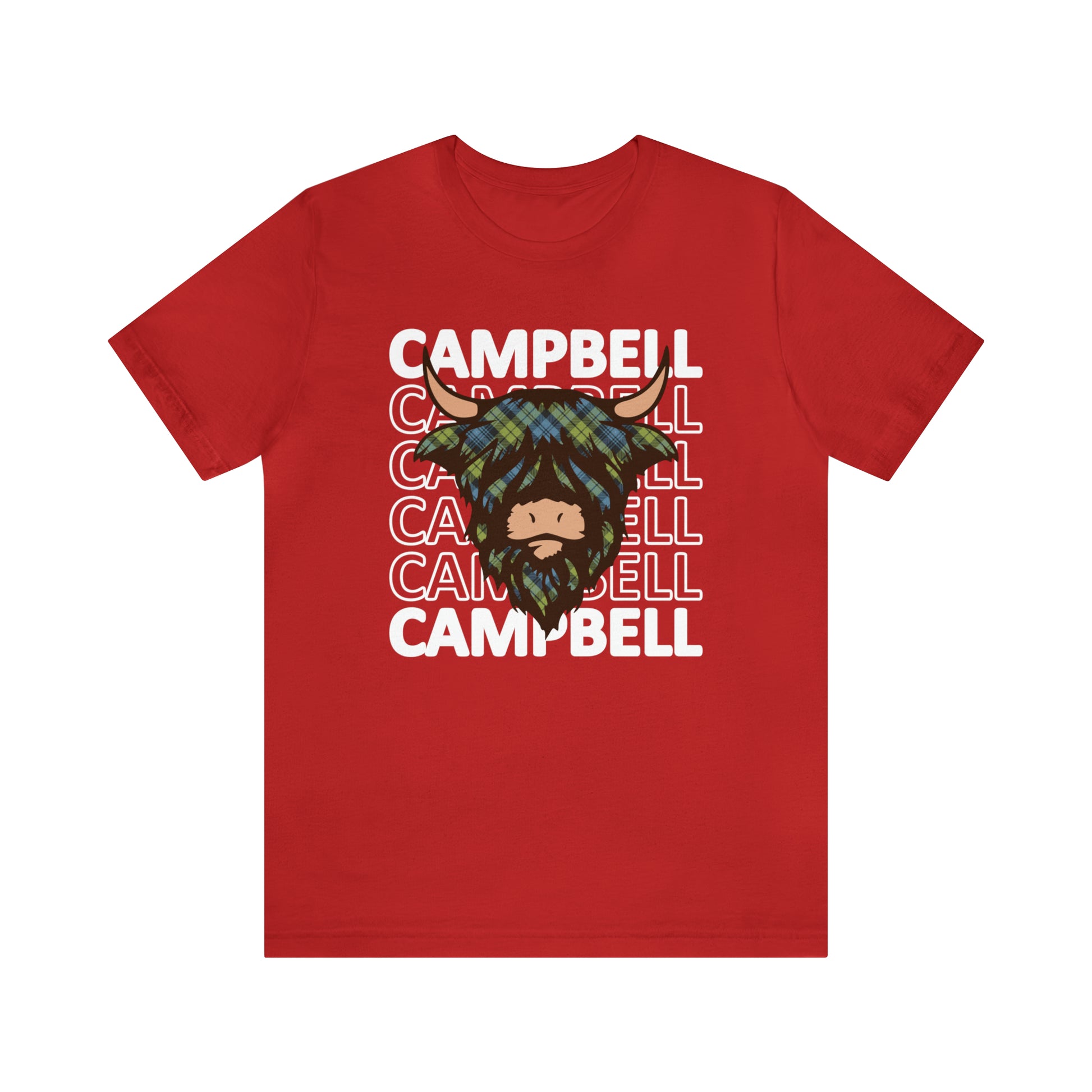 Clan Campbell | Hairy Coo | Unisex T-Shirt