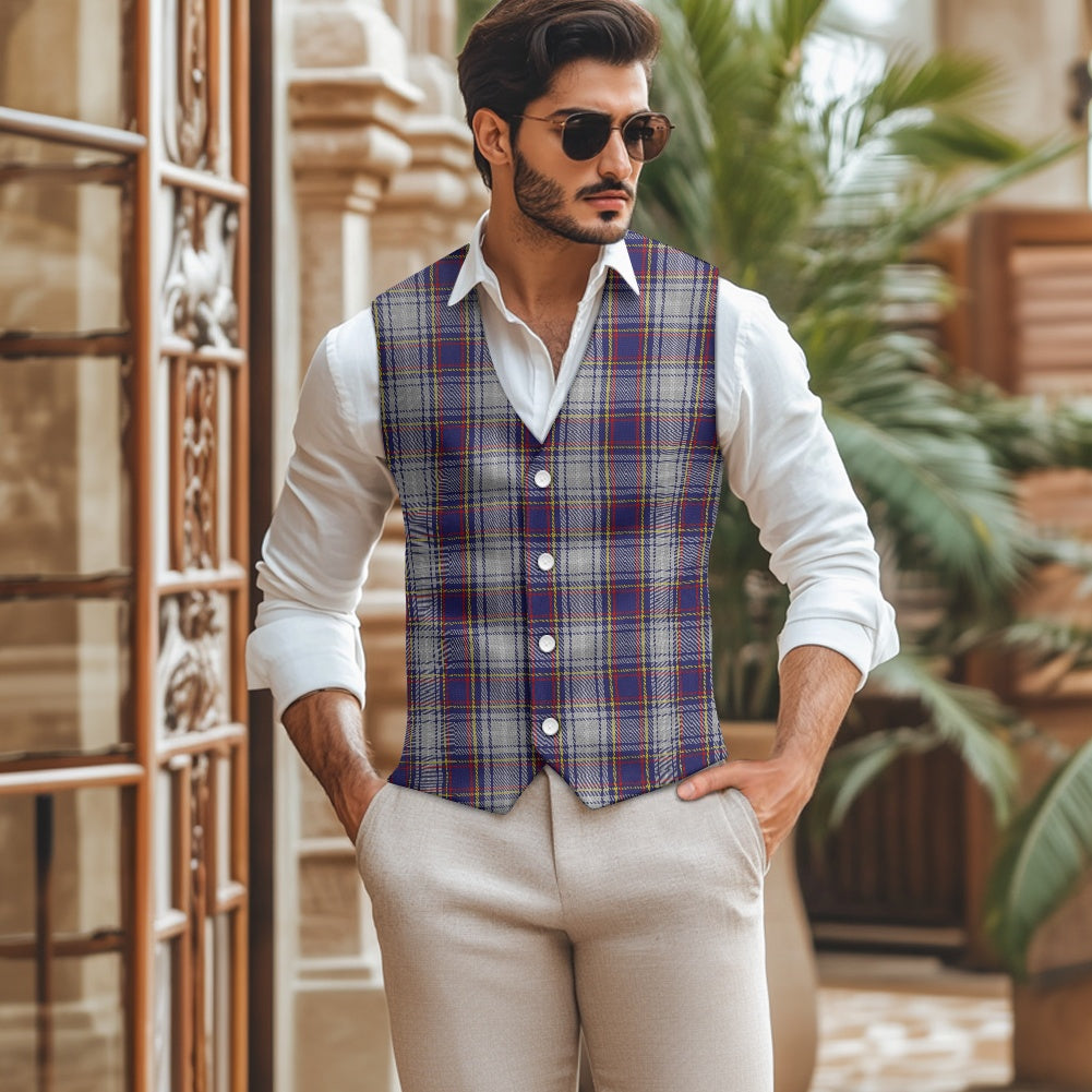 US State - Nevada Tartan Suit vest jacket