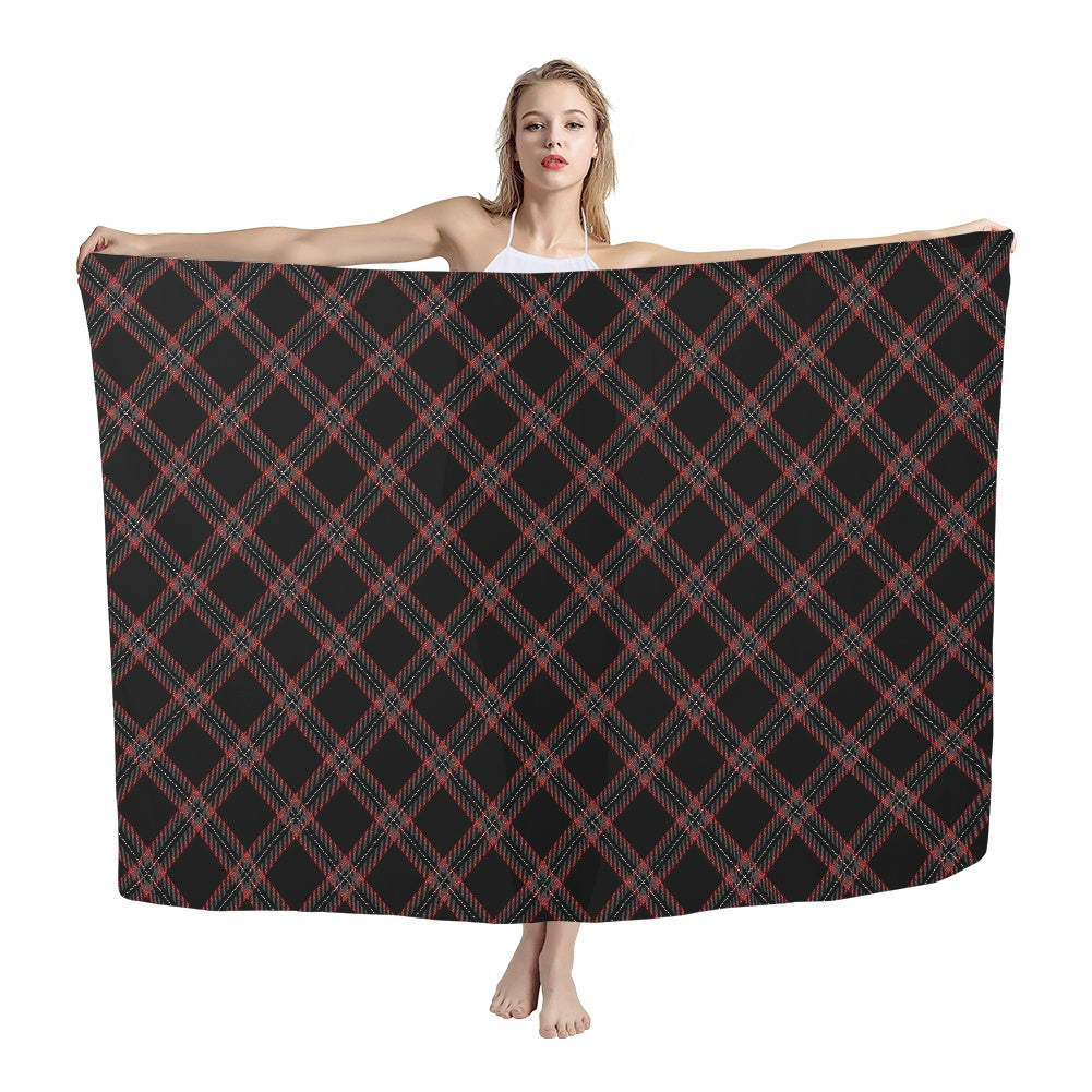 Witches of Scotland Tartan Bias Chiffon Scarf