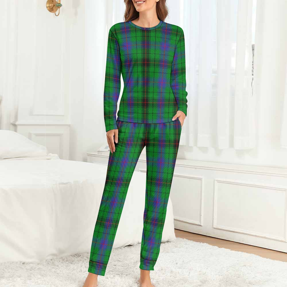 Clan Davidson Tartan Women's Pajama Set