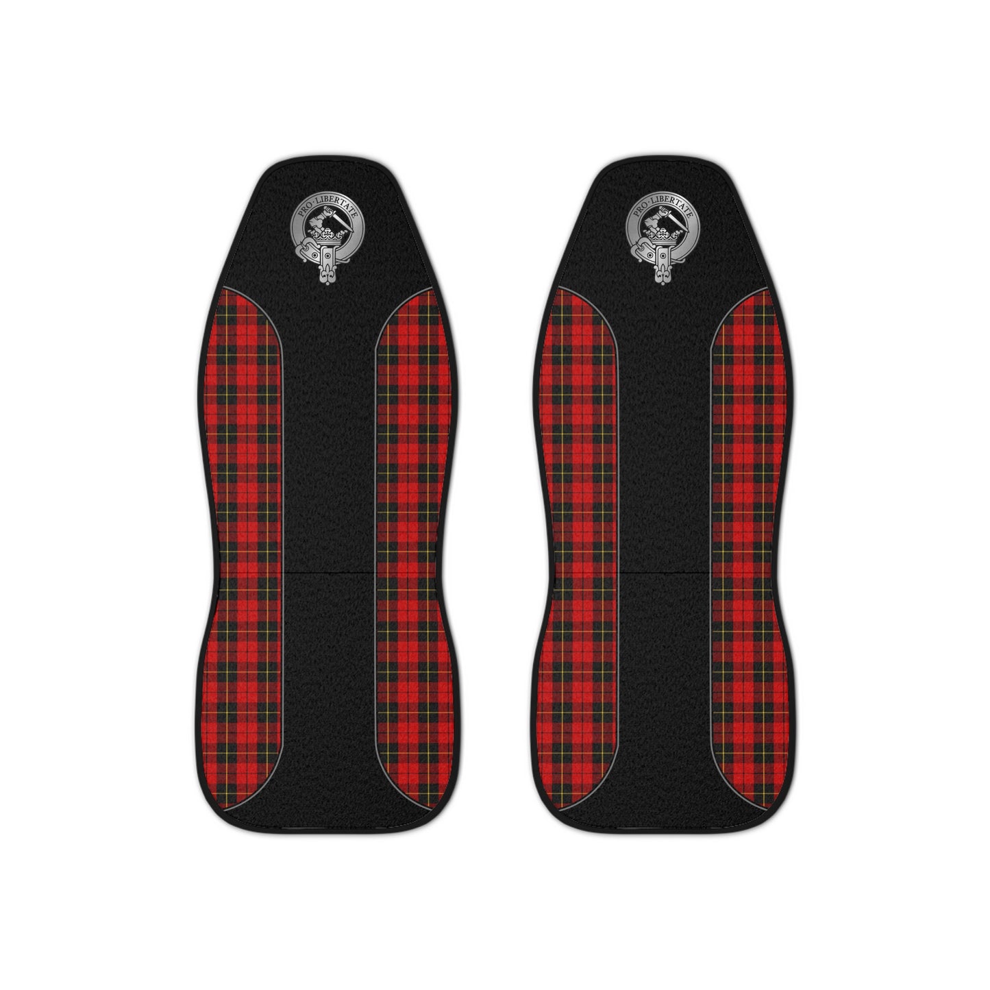 Clan Wallace Crest & Tartan Car Seat Covers