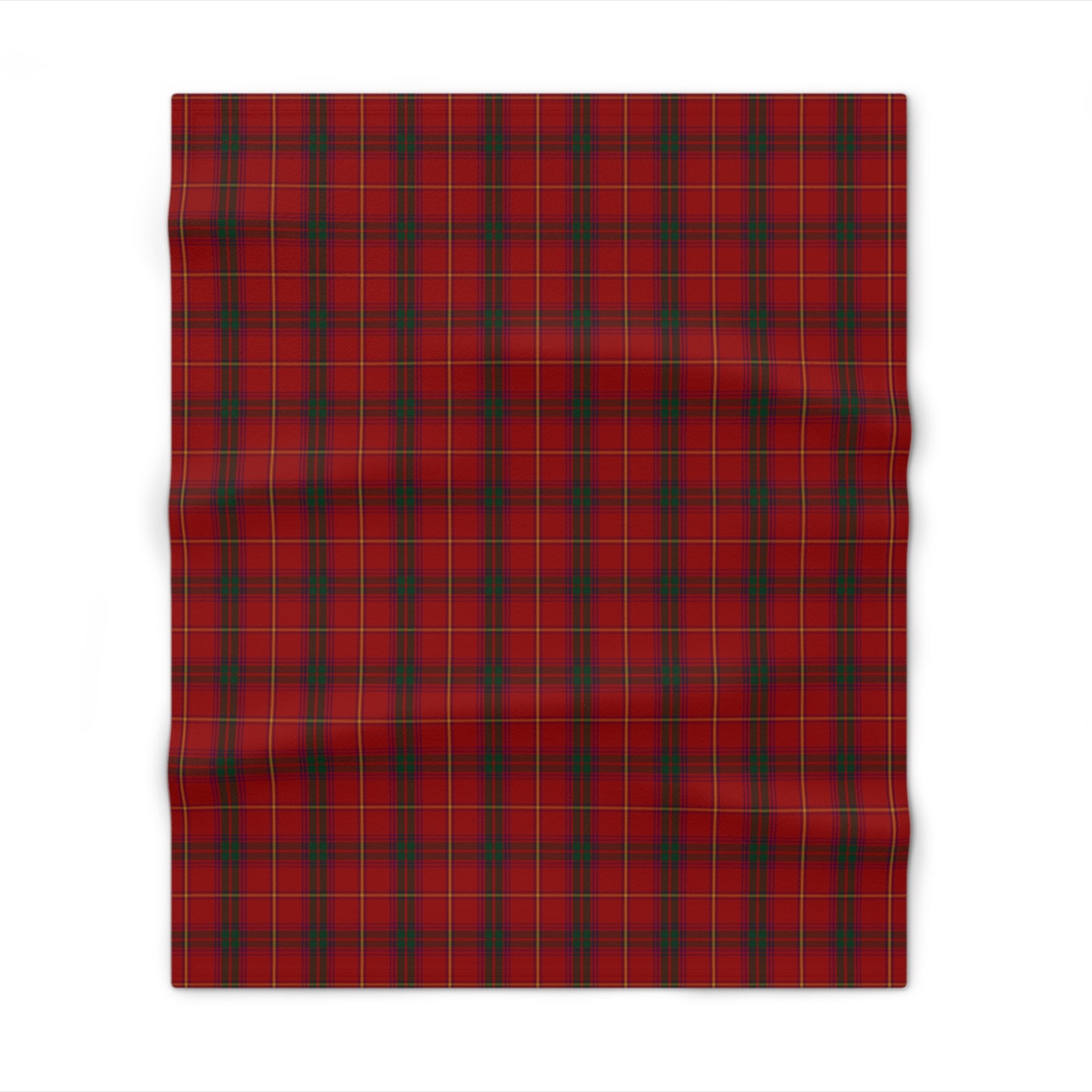 Irish County Galway Tartan Throw Blanket
