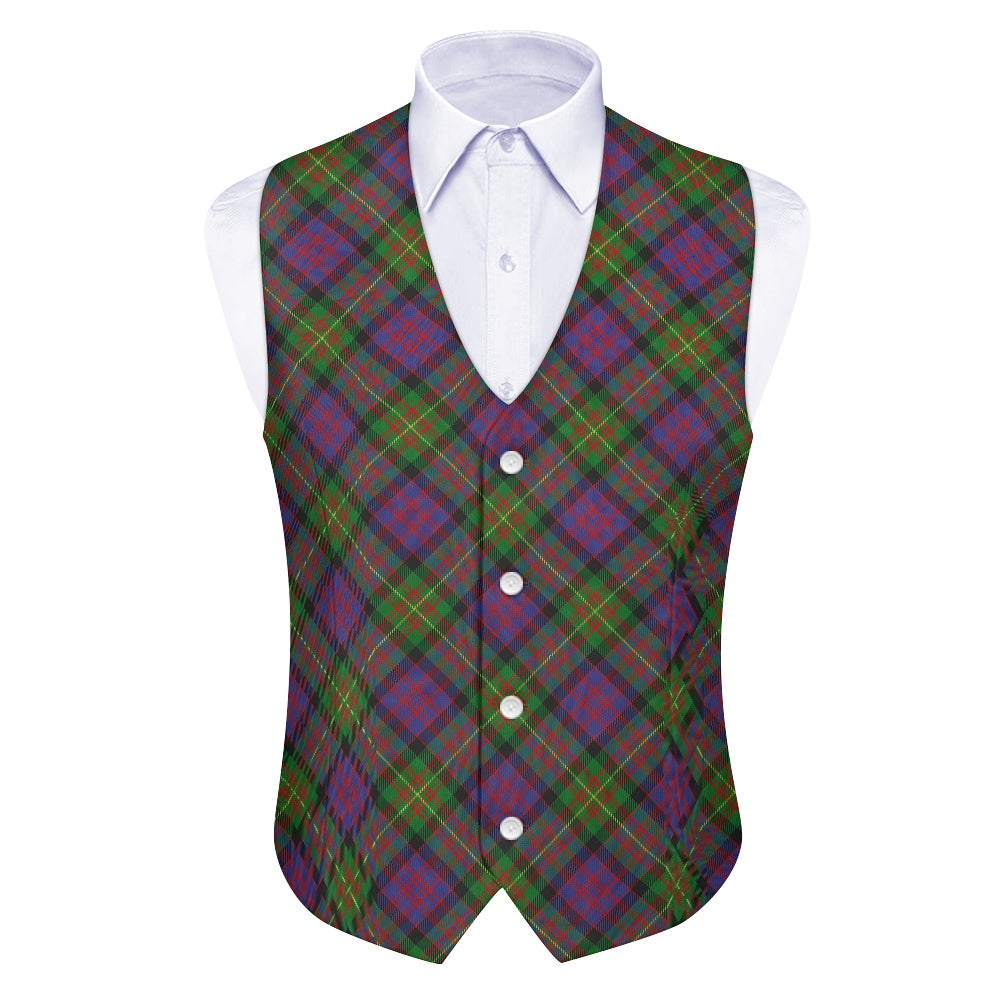 Clan Carnegie Tartan Suit vest jacket