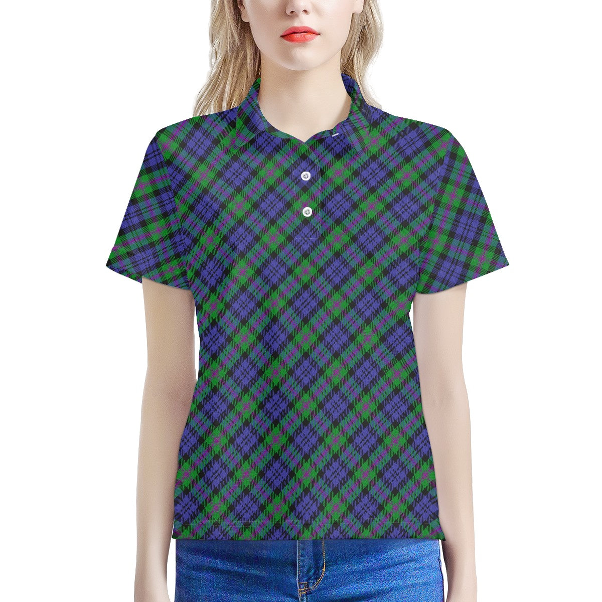Clan Baird Tartan Women's Polo Shirt