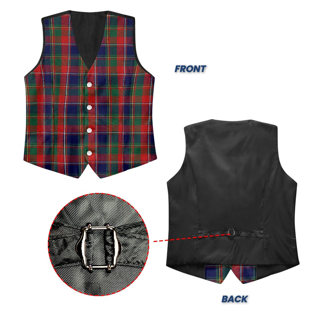 Canada - Quebec Tartan Suit vest jacket