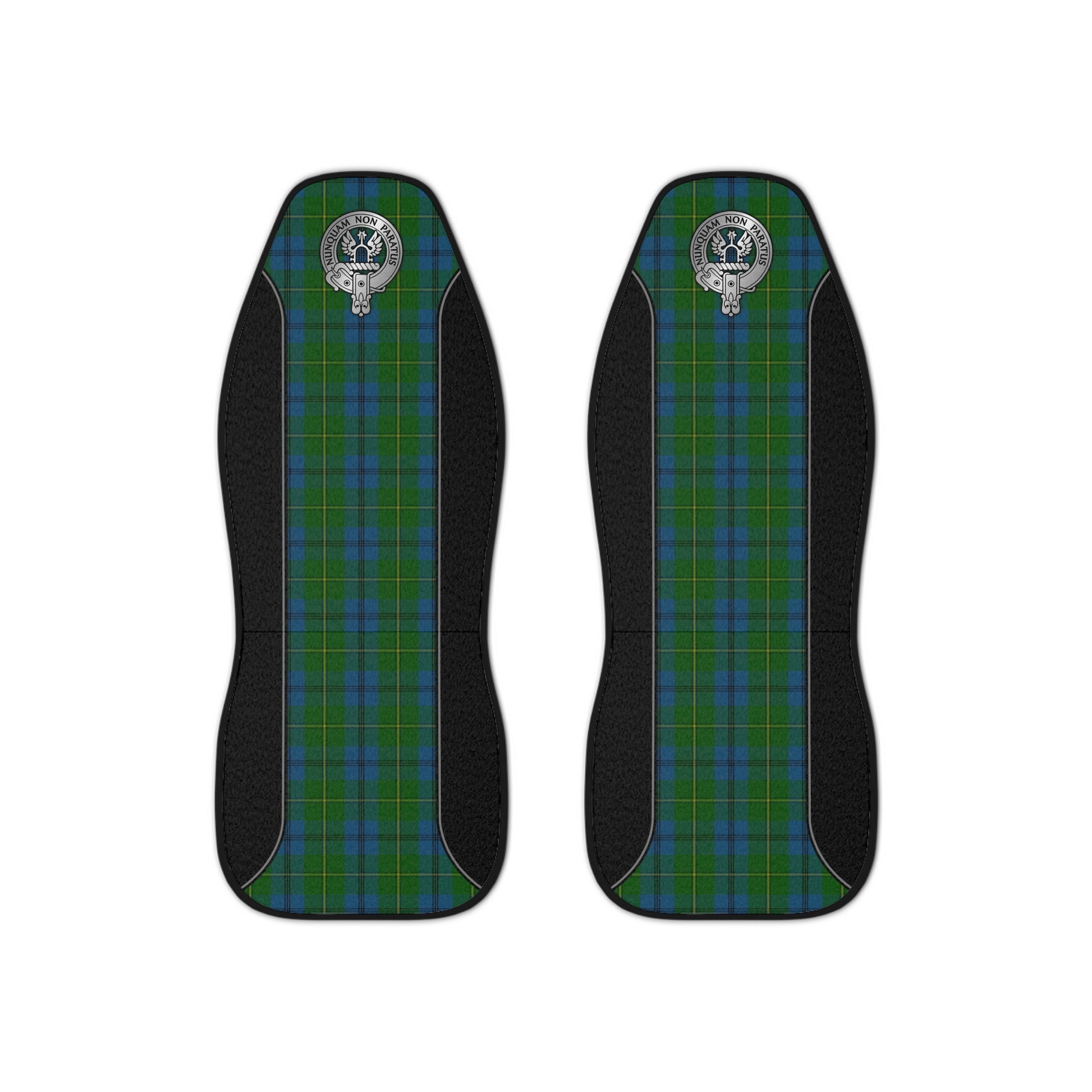 Clan Johnstone Crest & Tartan Car Seat Covers