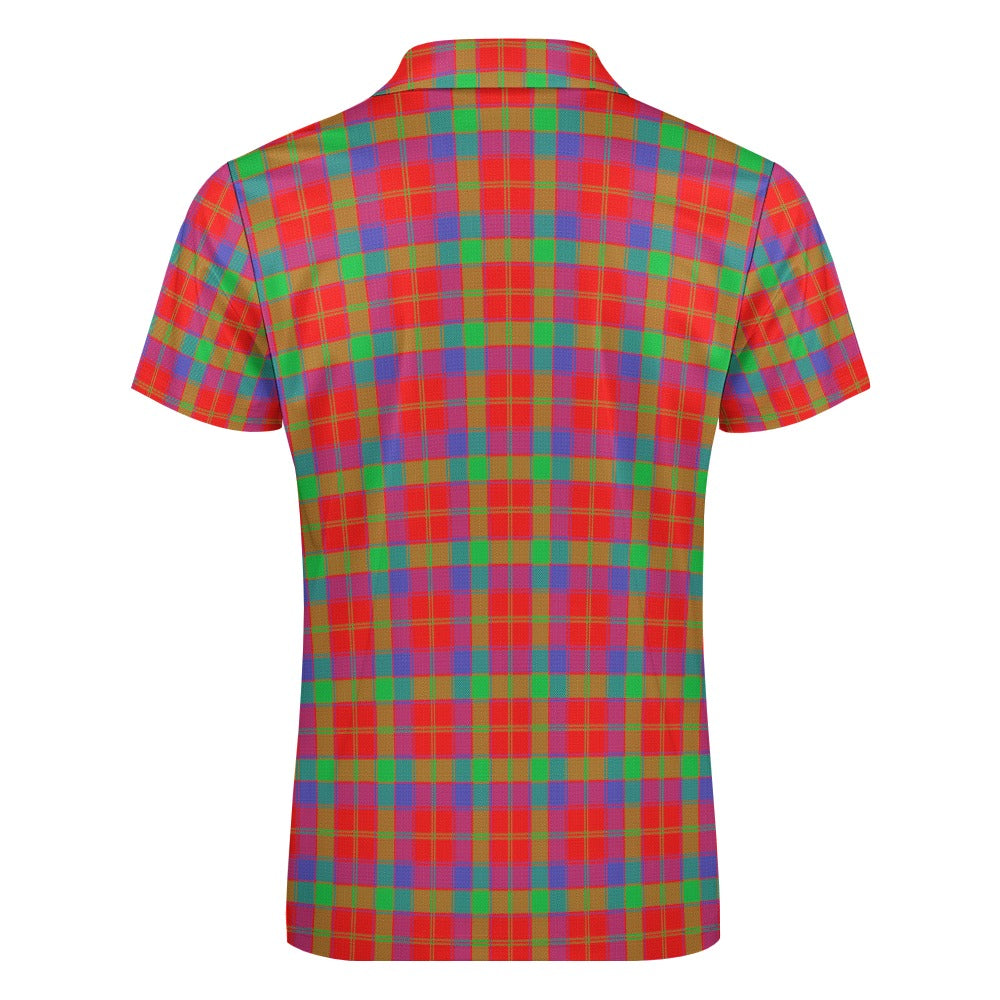 Clan Donnachaidh Tartan Short sleeve polo shirt