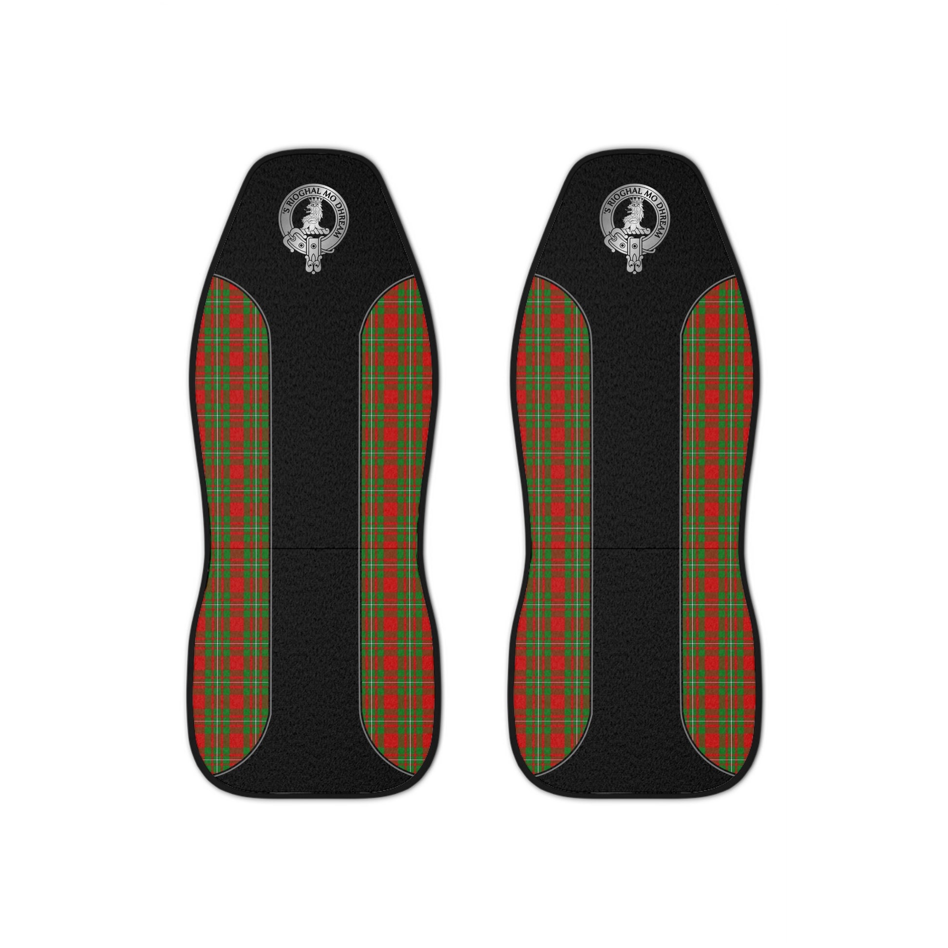 Clan MacGregor Crest & Tartan Car Seat Covers