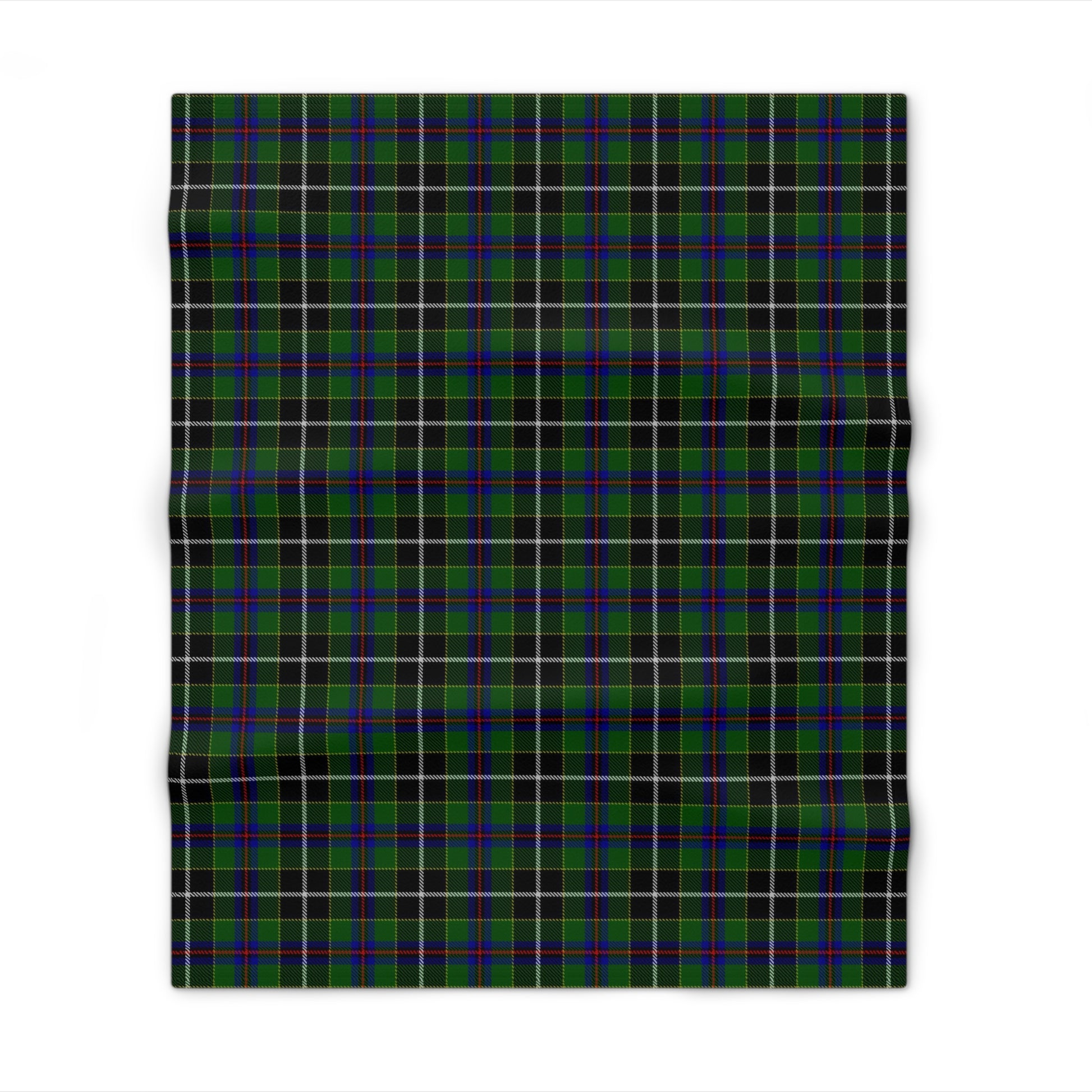 Cornish National Hunting Tartan Throw Blanket