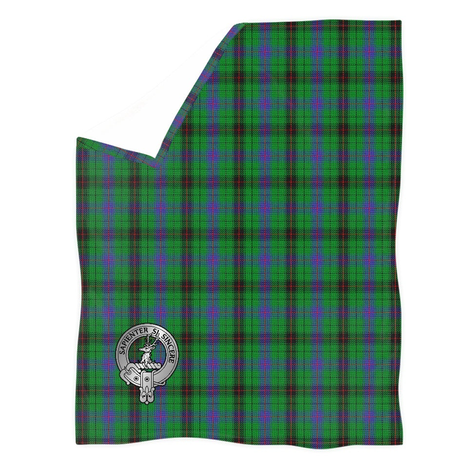 Clan Davidson Tartan Blanket
