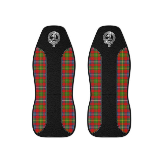 Clan Forrester Crest & Tartan Car Seat Covers