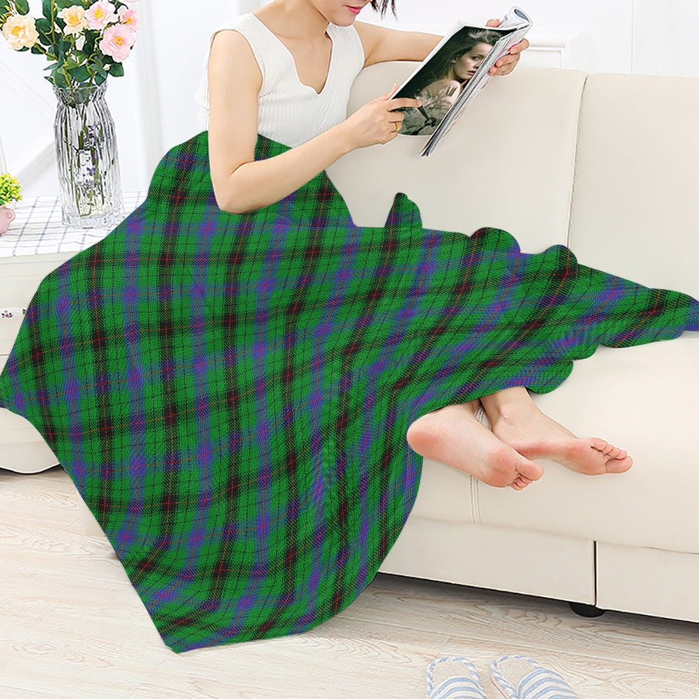 Clan Davidson Tartan Blanket