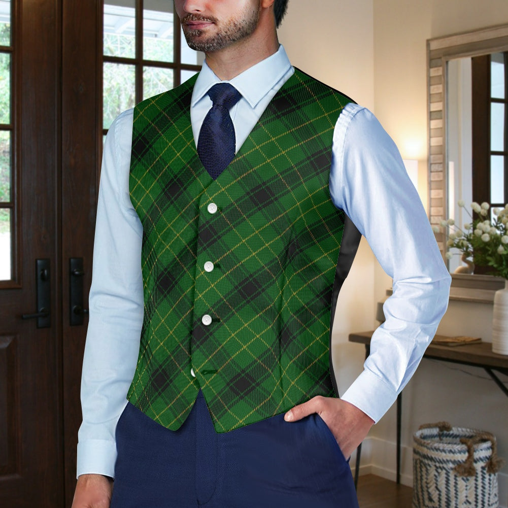 Clan MacArthur Tartan Suit vest jacket