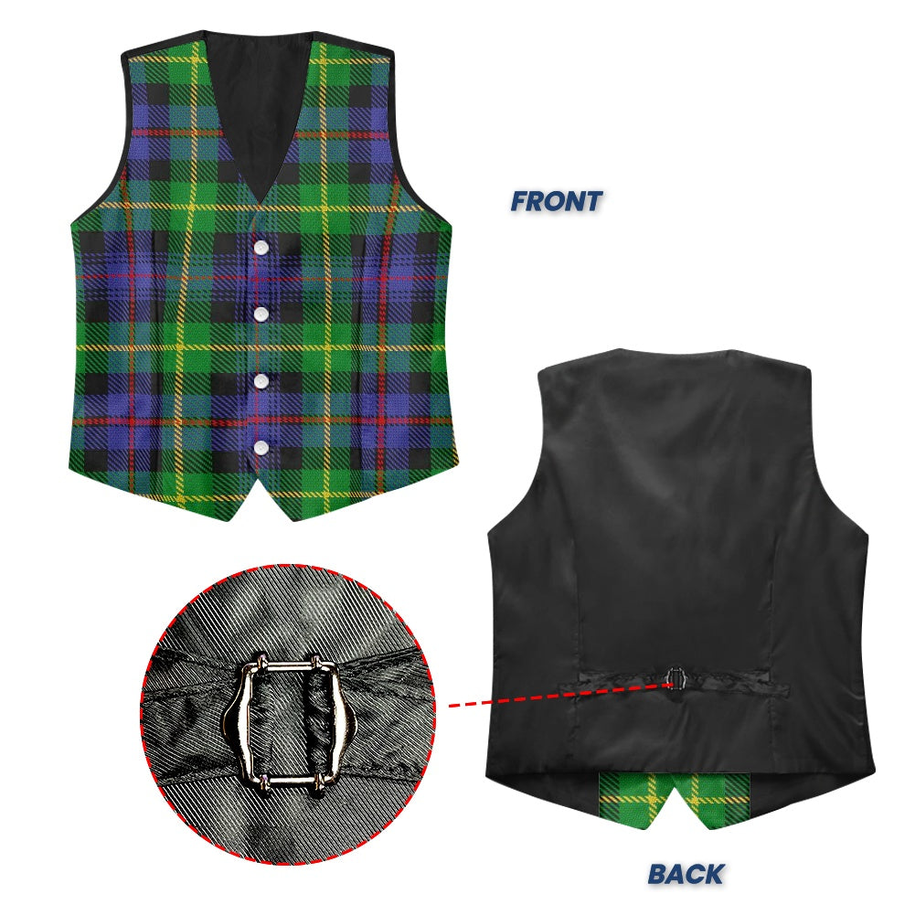 Clan Farquharson Tartan Suit vest jacket