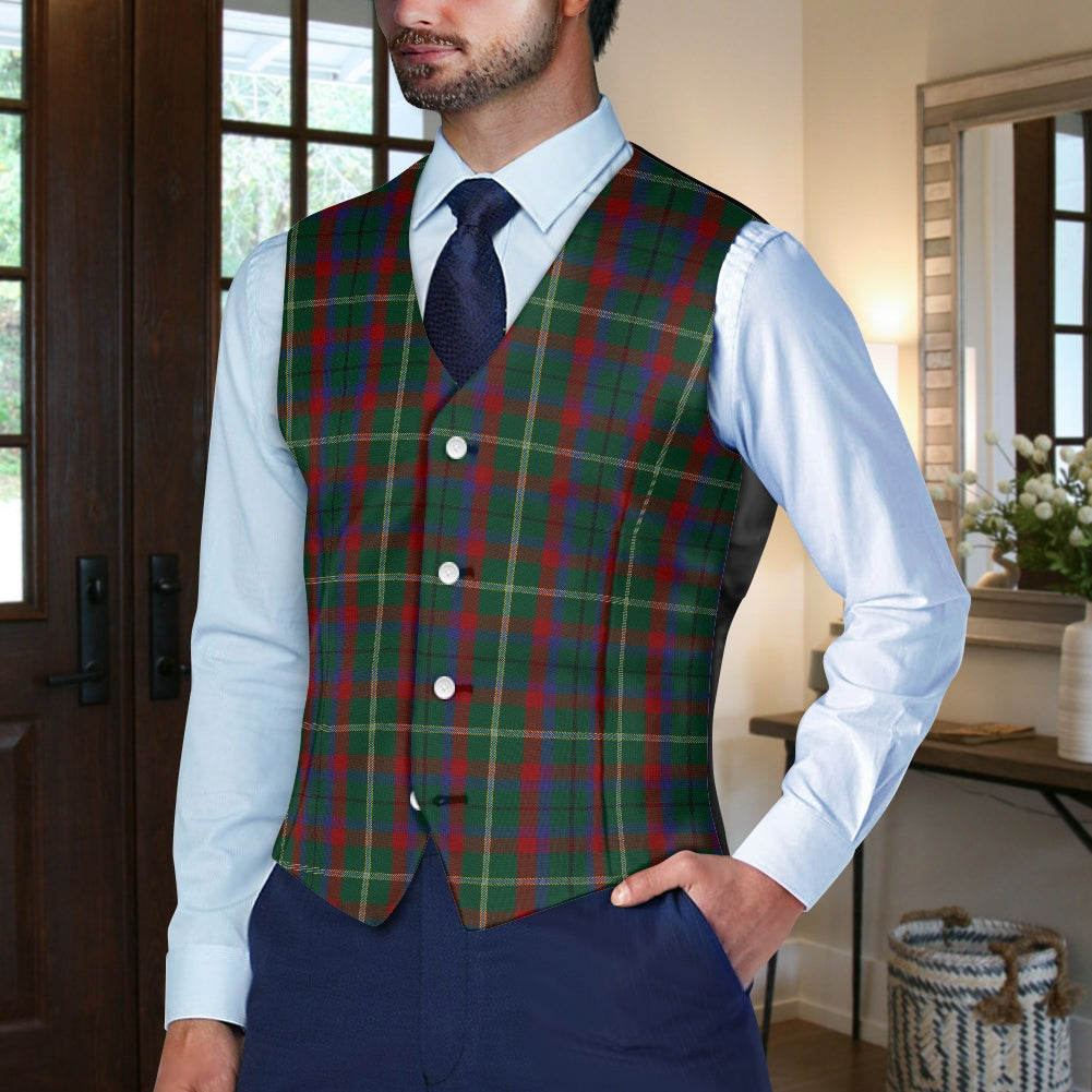Irish County Mayo Tartan Waistcoat