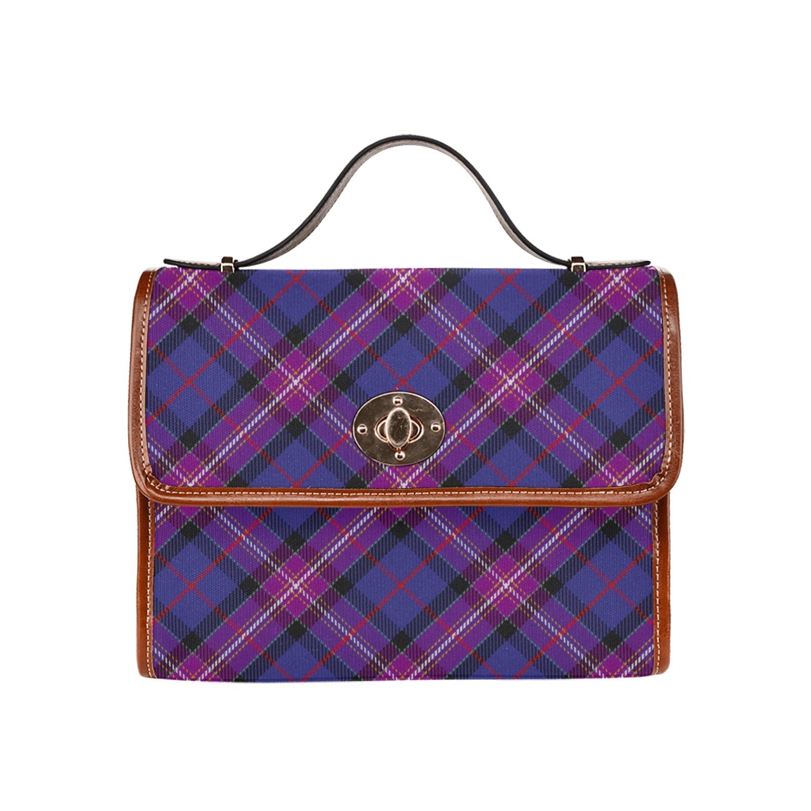 Freemason's Universal Tartan Waterproof Canvas Handbag