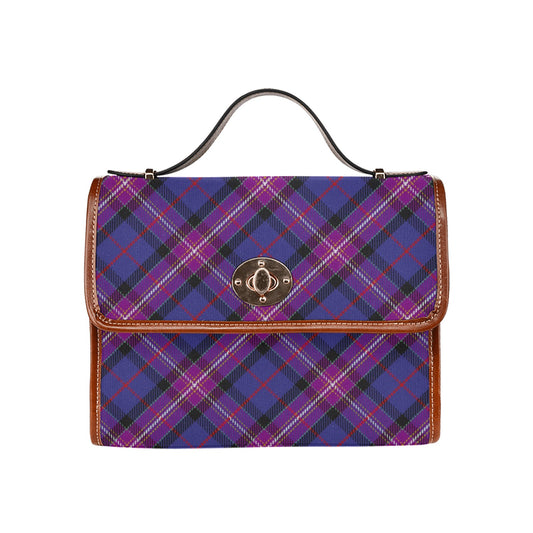 Freemason's Universal Tartan Waterproof Canvas Handbag