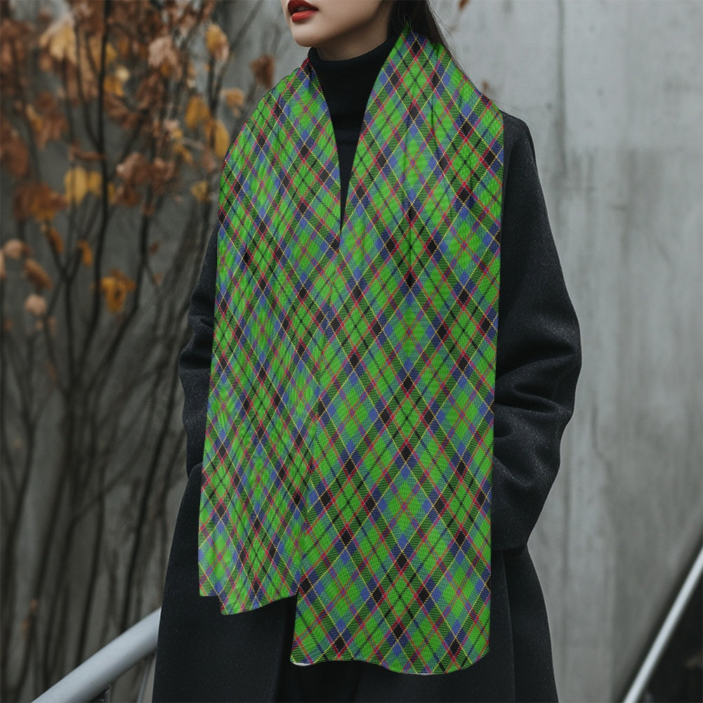 Clan Stephenson Tartan Fluffy scarf