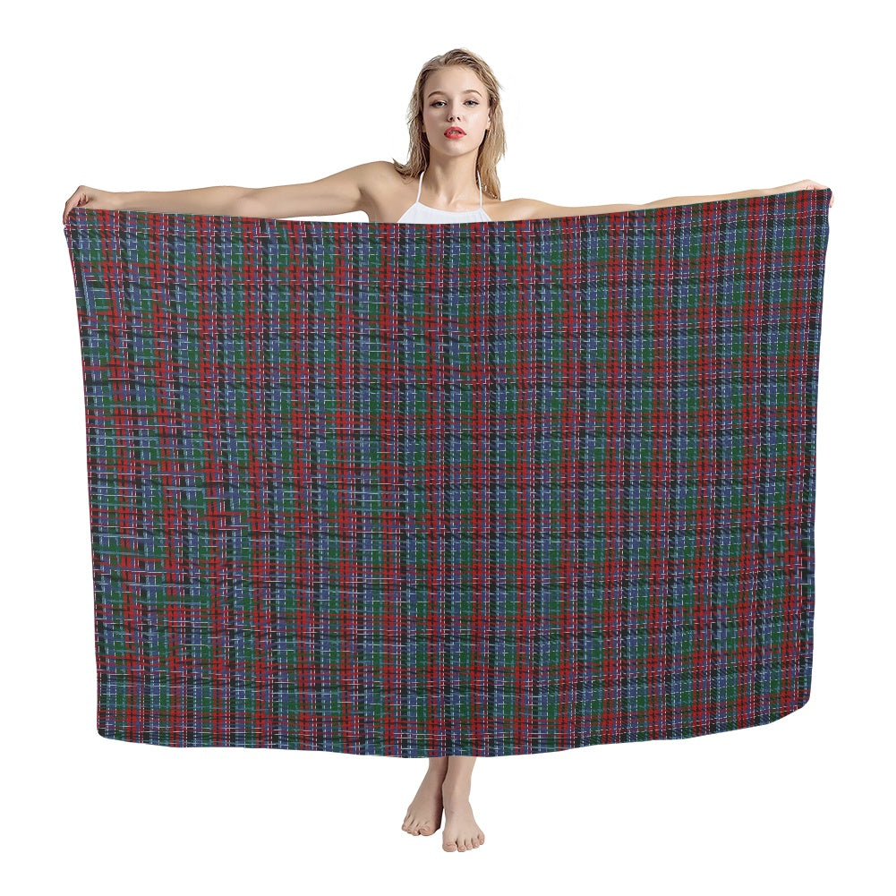 Clan Gordon Red Tartan Chiffon Scarf