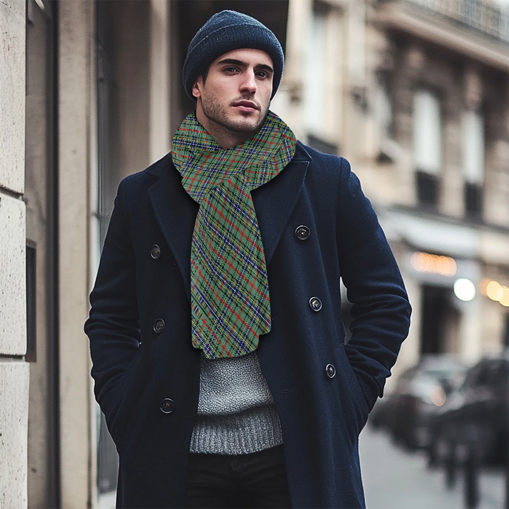 Clan Bissett Tartan Fluffy scarf