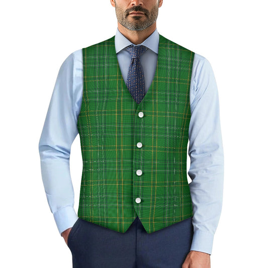 Irish County Wexford Tartan Waistcoat