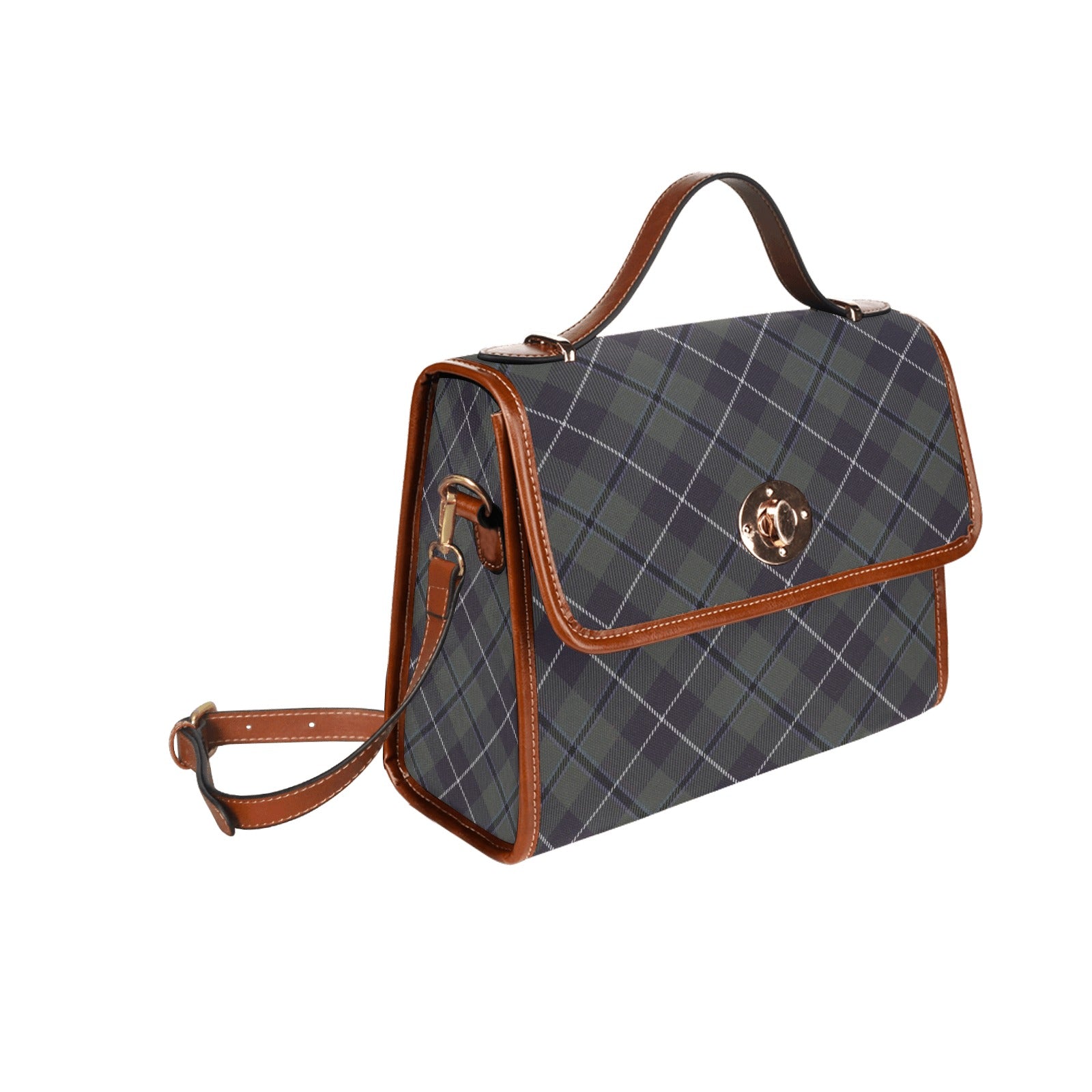 Clan Douglas Ancient Tartan Waterproof Canvas Handbag