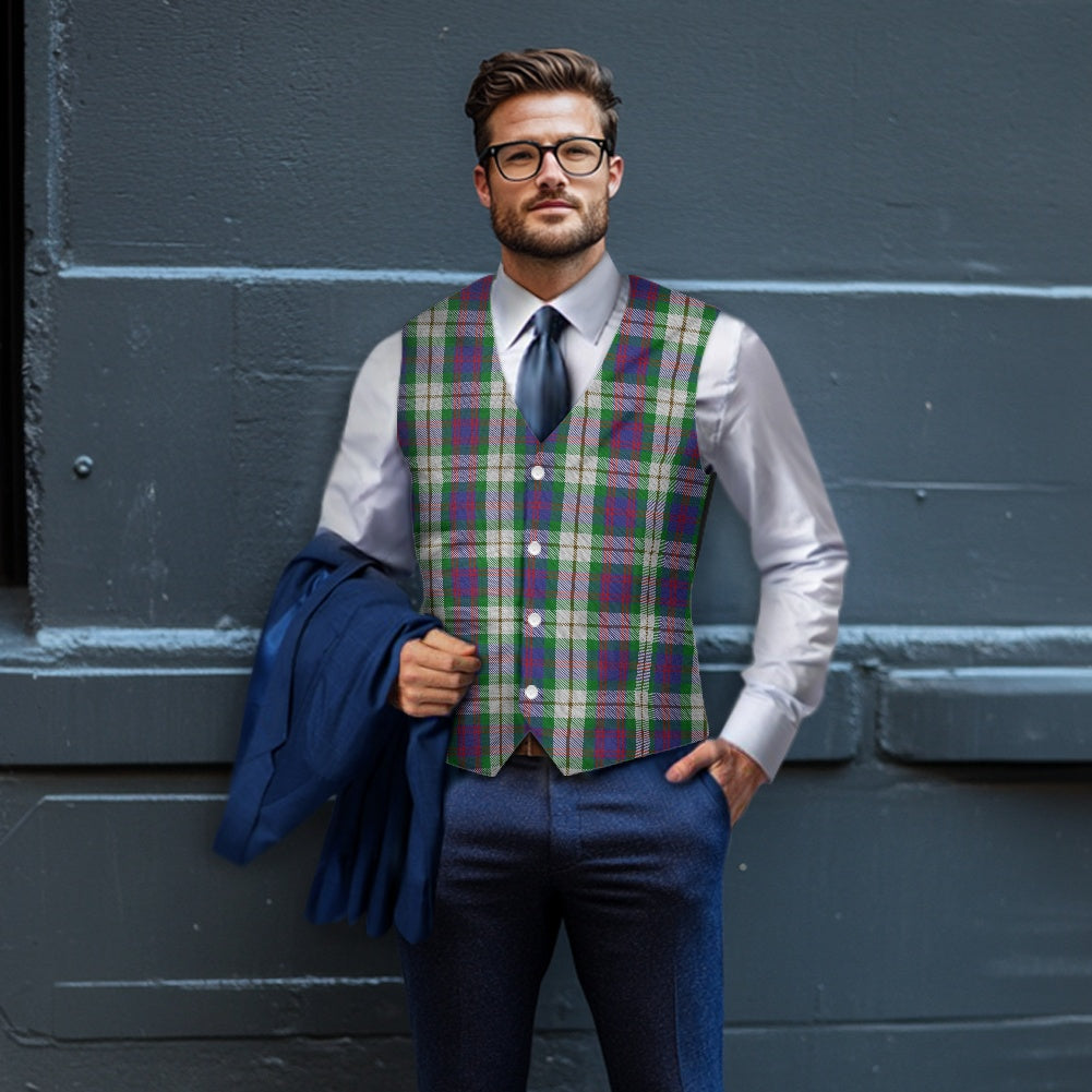 US State - Idaho Tartan Suit vest jacket