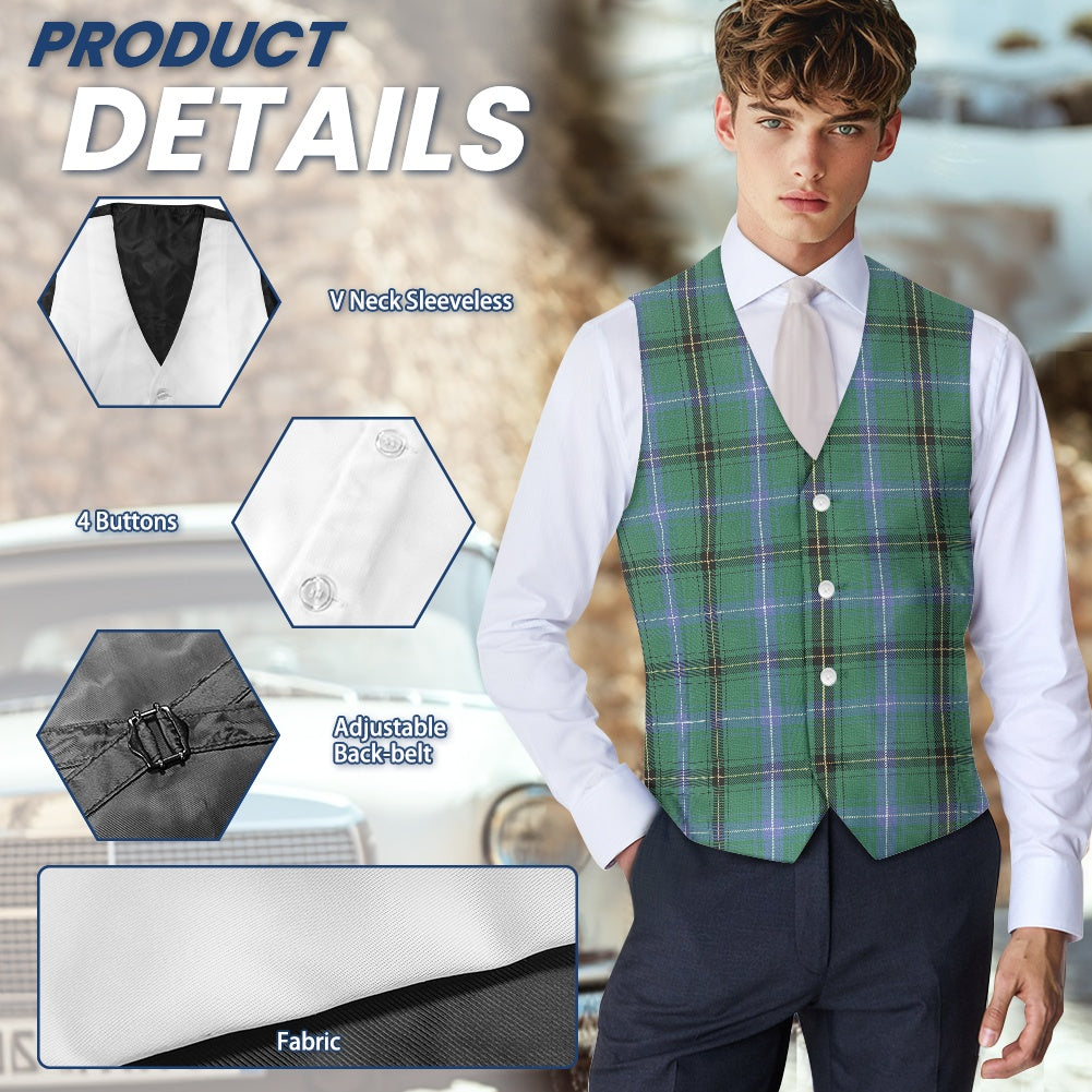 Clan Henderson Ancient Tartan Suit vest jacket