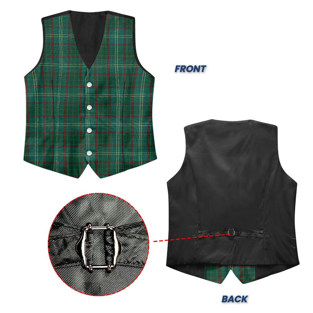 Irish County Armagh Tartan Waistcoat