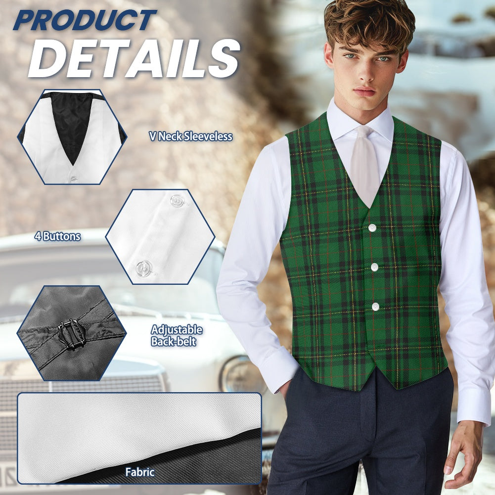 Clan Bannerman Tartan Suit vest jacket