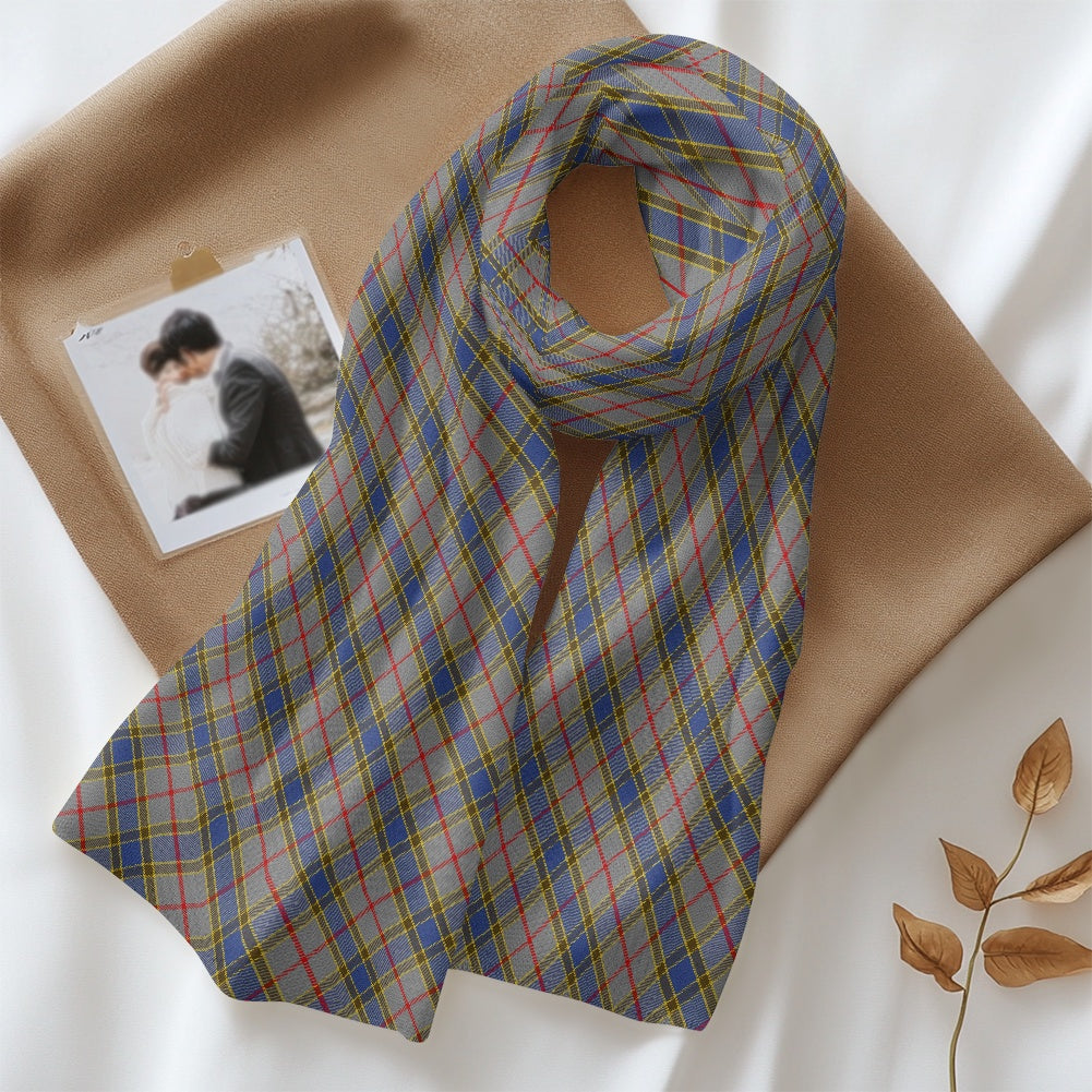 Clan Balfour Tartan Fluffy scarf