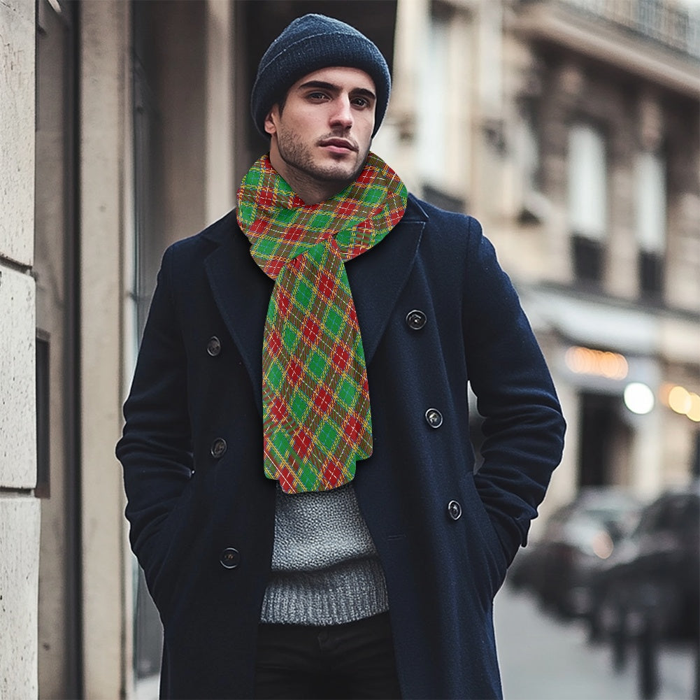 Clan Baxter Tartan Fluffy scarf