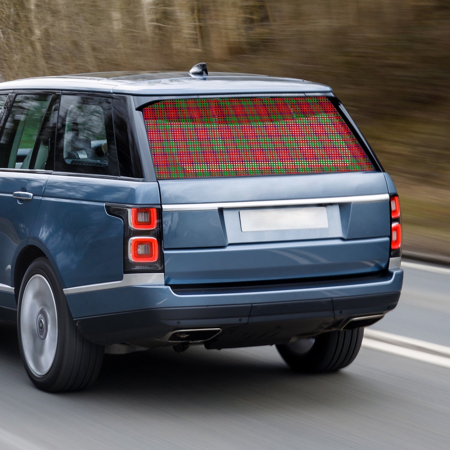 Clan Shaw Tartan Rear Window Decal
