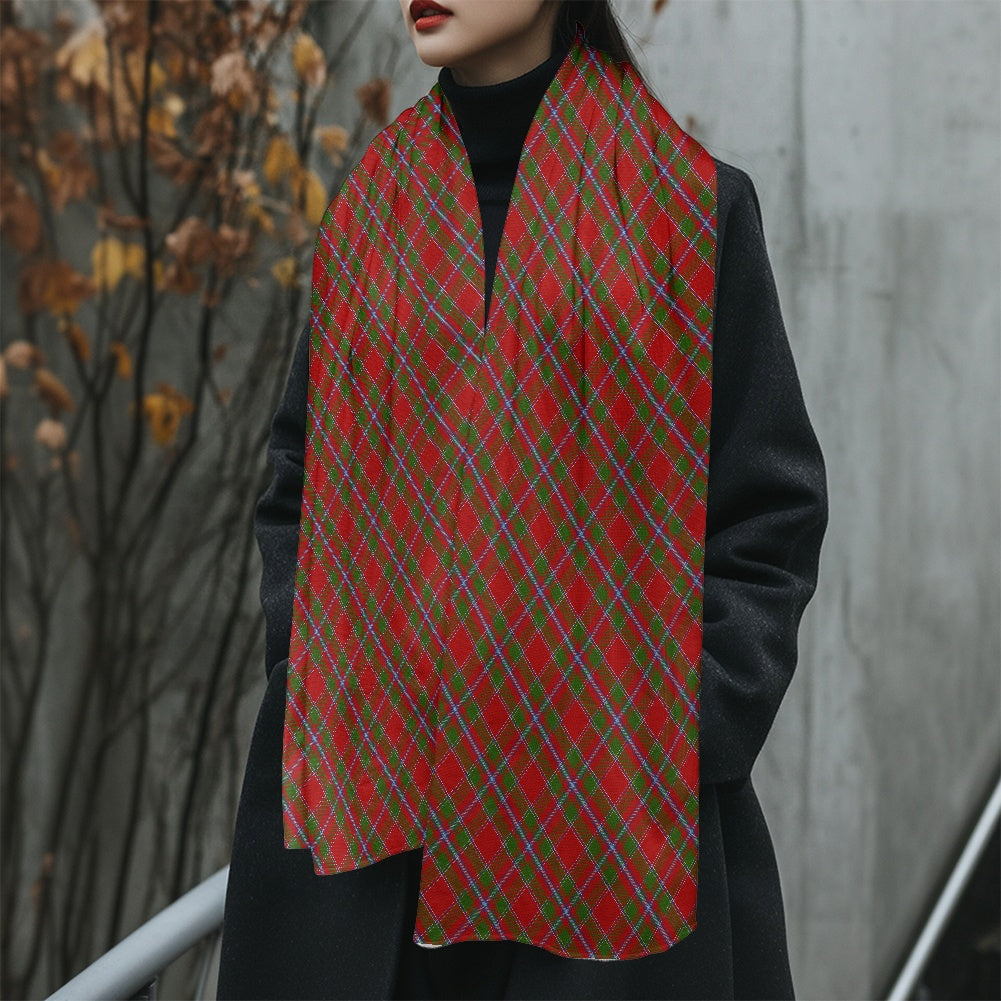 Perthshire District Tartan Fluffy scarf