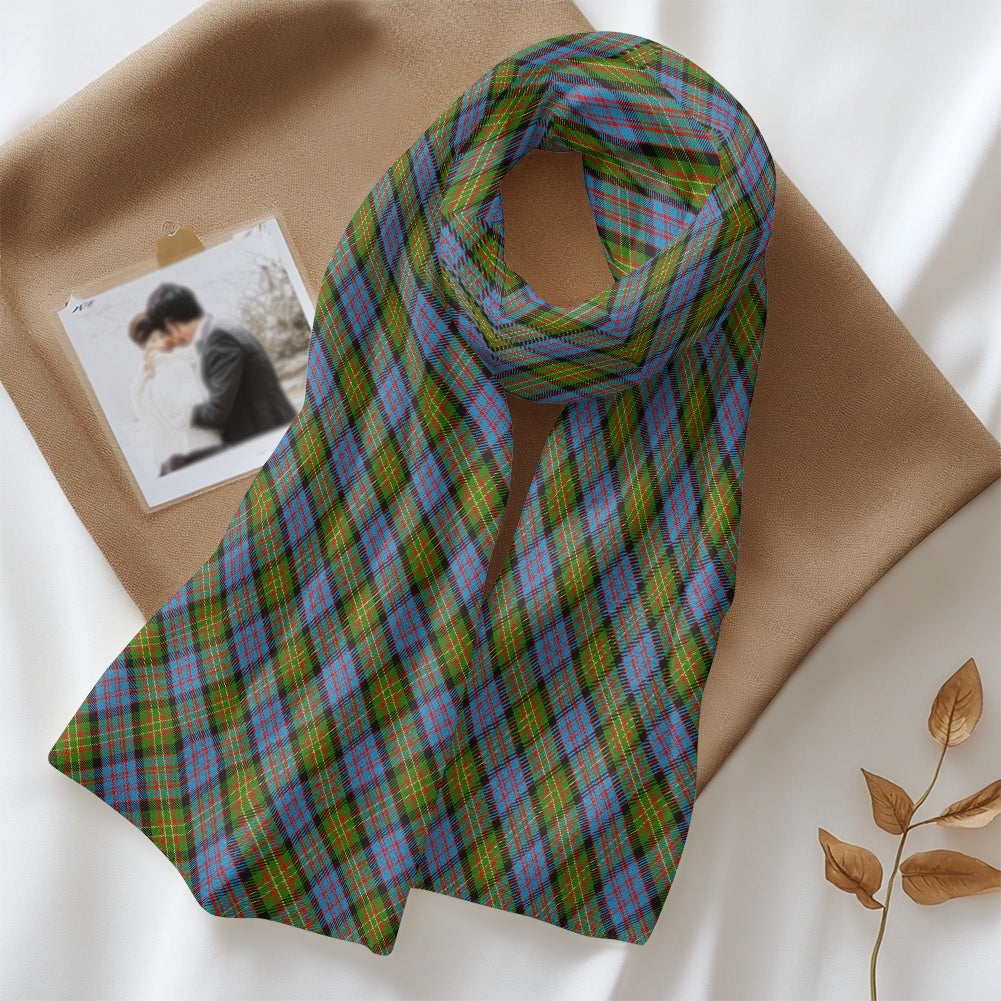 Clan Bowie Tartan Fluffy scarf
