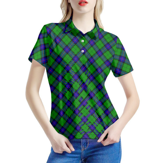 Clan Armstrong Tartan Women's Polo Shirt
