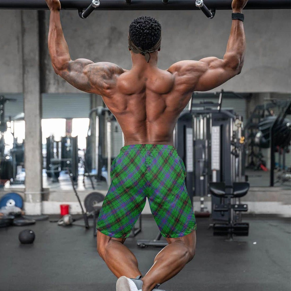 Clan Davidson Tartan Beach Shorts