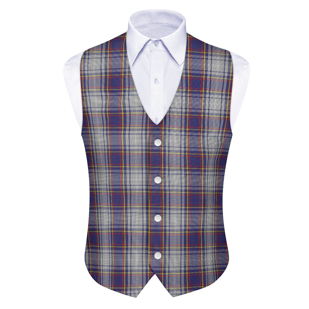 US State - Nevada Tartan Suit vest jacket