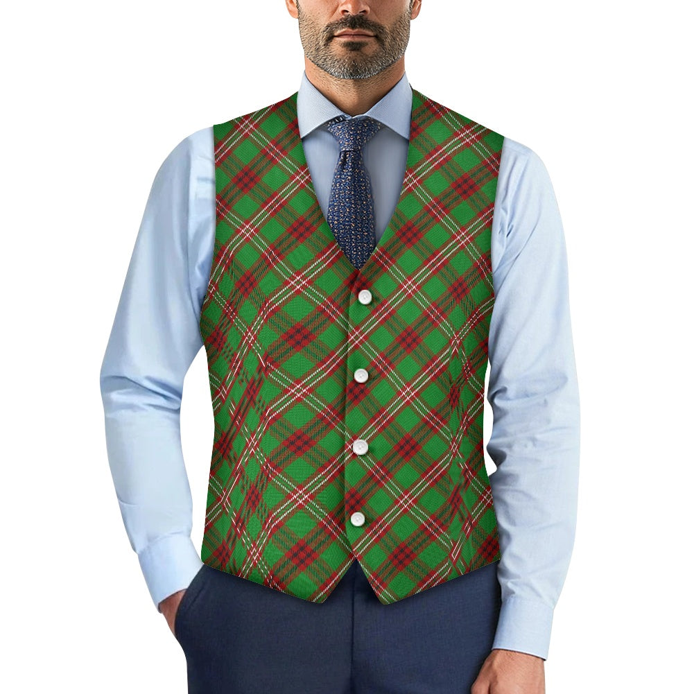 Clan MacCall Tartan Suit vest jacket