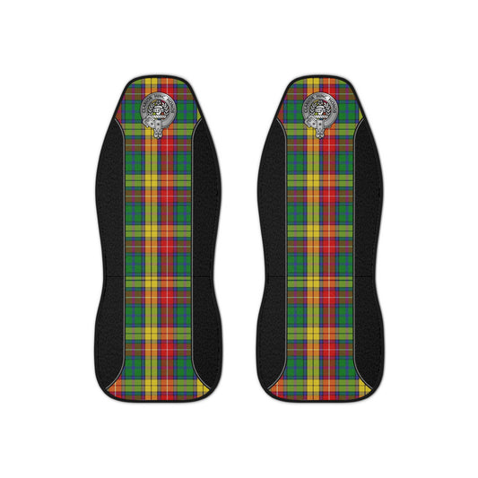 Clan Buchanan Crest & Tartan Car Seat Covers