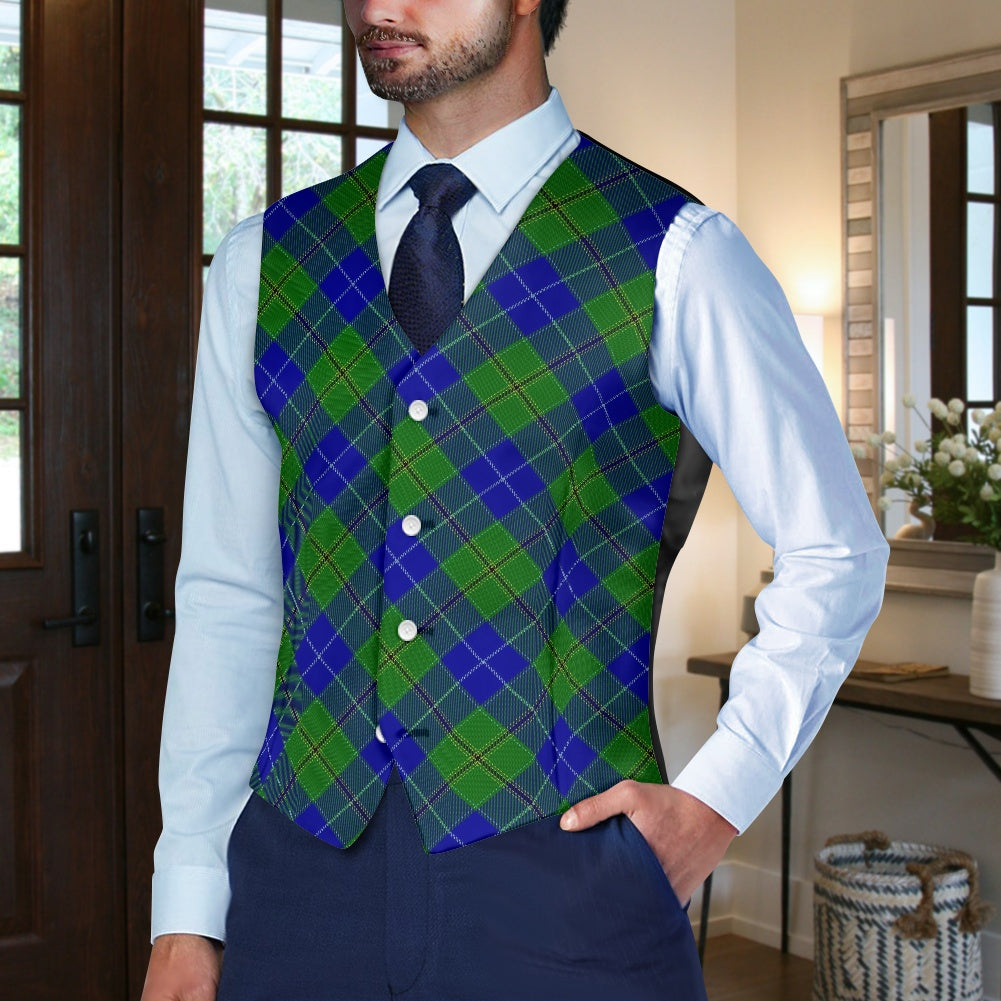 Clan MacClurg Tartan Waistcoat